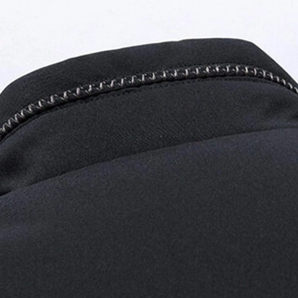Black Mens Thermal Puffer Jacket - Picture 5 of 5